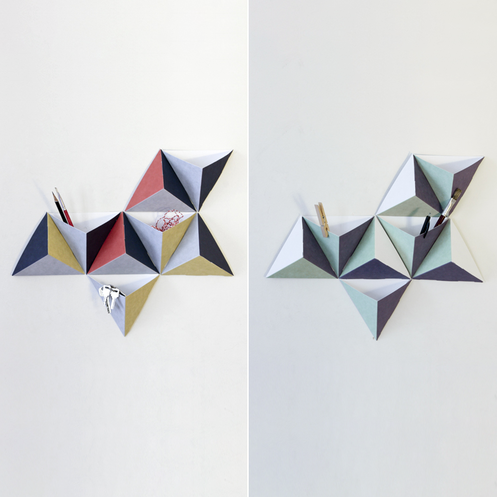 PAPIER TIGRE Boxes Les Tri Angles#3 (Multicolours)