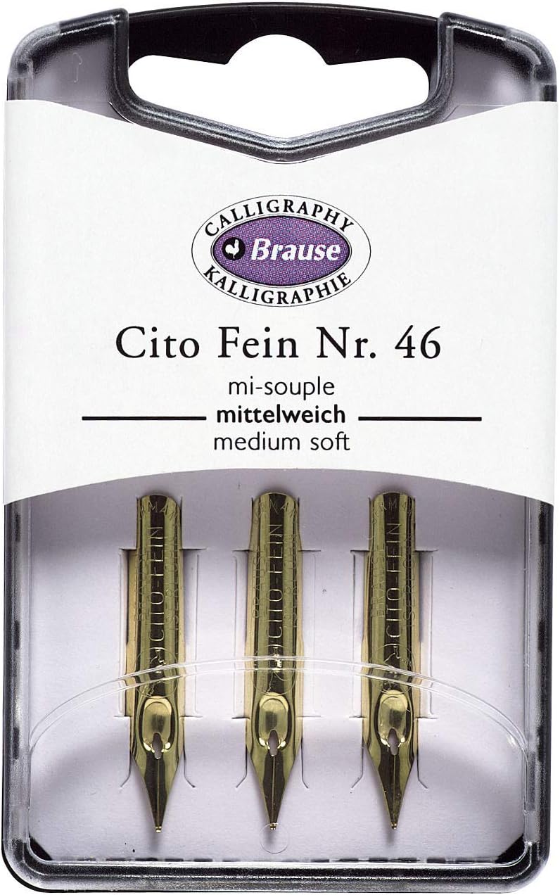BRAUSE 3 Nibs Nr.46B Cito fein 0.3mm (Very Fine) Default Title