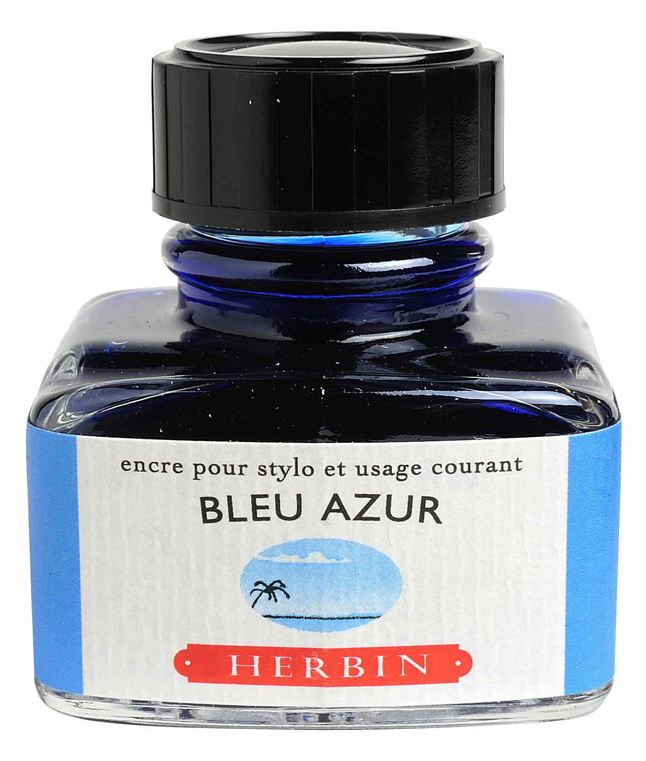 JACQUES HERBIN La Perle des Encres 30ml Bleu Azur Default Title