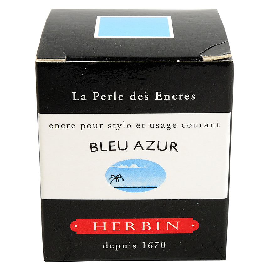 JACQUES HERBIN La Perle des Encres 30ml Bleu Azur Default Title