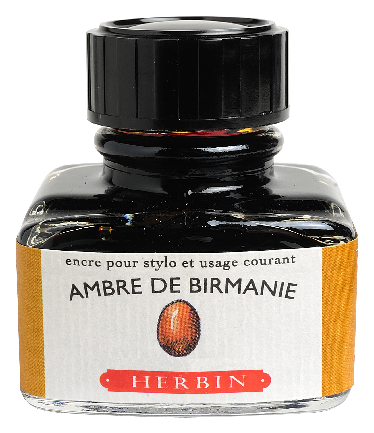 JACQUES HERBIN La Perle des Encres 30ml Ambre de Birmanie Default Title