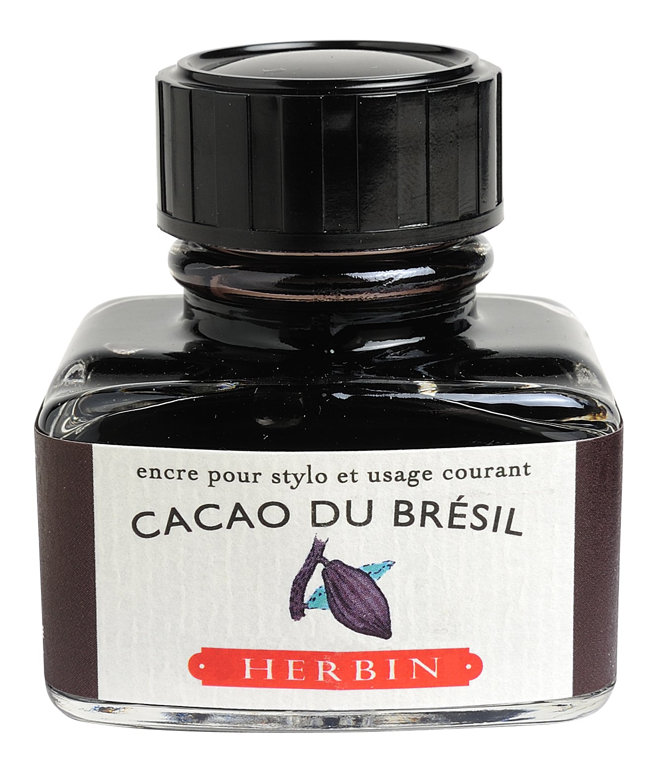 JACQUES HERBIN La Perle des Encres 30ml Cacao du Bresil Default Title