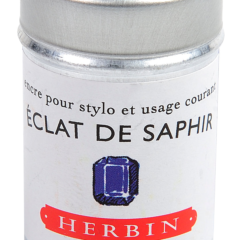 JACQUES HERBIN La Perle des Encres Ink Cartridges 6s Eclat de Saphir Default Title