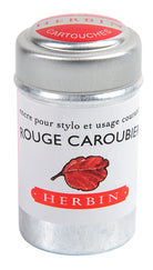 JACQUES HERBIN La Perle des Encres Ink Cartridges 6s Rouge Caroubier Default Title