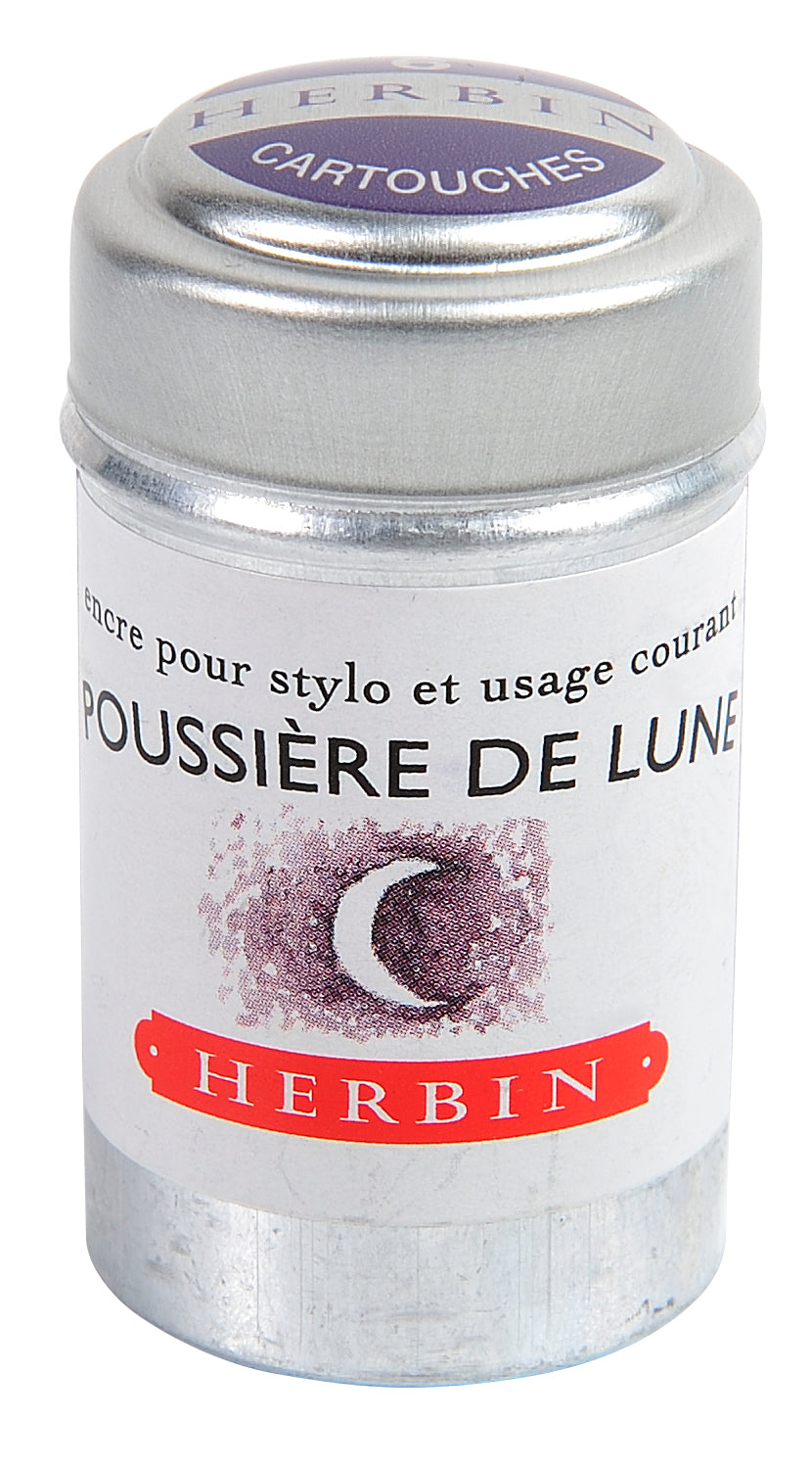 JACQUES HERBIN La Perle des Encres Ink Cartridges 6s Poussiere de Lune Default Title
