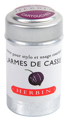 JACQUES HERBIN La Perle des Encres Ink Cartridges 6s Larme de Cassis Default Title