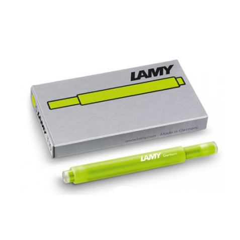 LAMY Giant Ink Cartridge 5s T10 Neon Lime