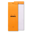 RHODIA Basics No.8 74x210mm Lined hsp Orange Default Title