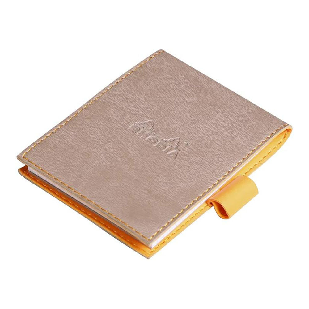 RHODIArama Notepad Cover+No.11 Lined Taupe