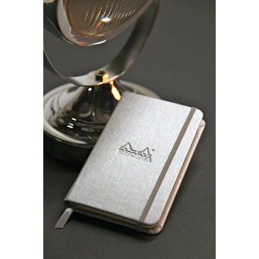 RHODIA Boutique Webnotebook A6 Dot Silver Default Title