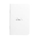 RHODIA Classic Stapled A7 75x120mm 5x5 Sq White