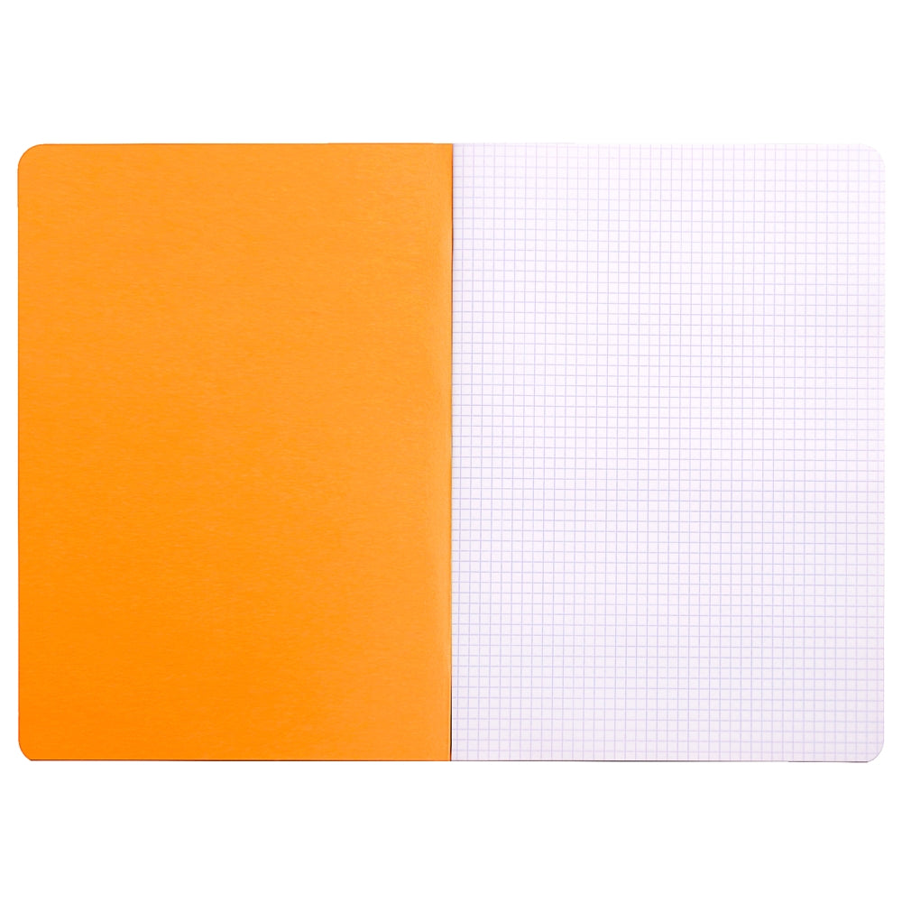 RHODIA Classic Stapled A4 210x297mm 5x5 Sq Orange Default Title