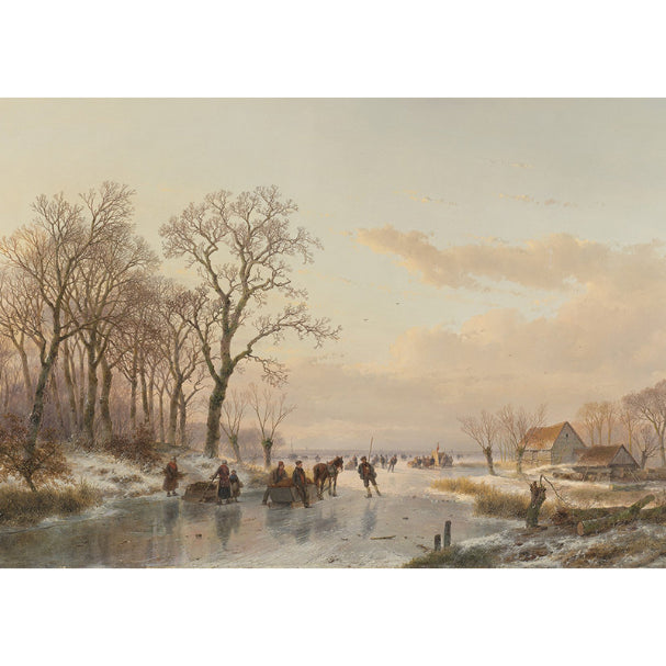 PEPIN Paper Placemats PP12-Winter Scenes 1206880