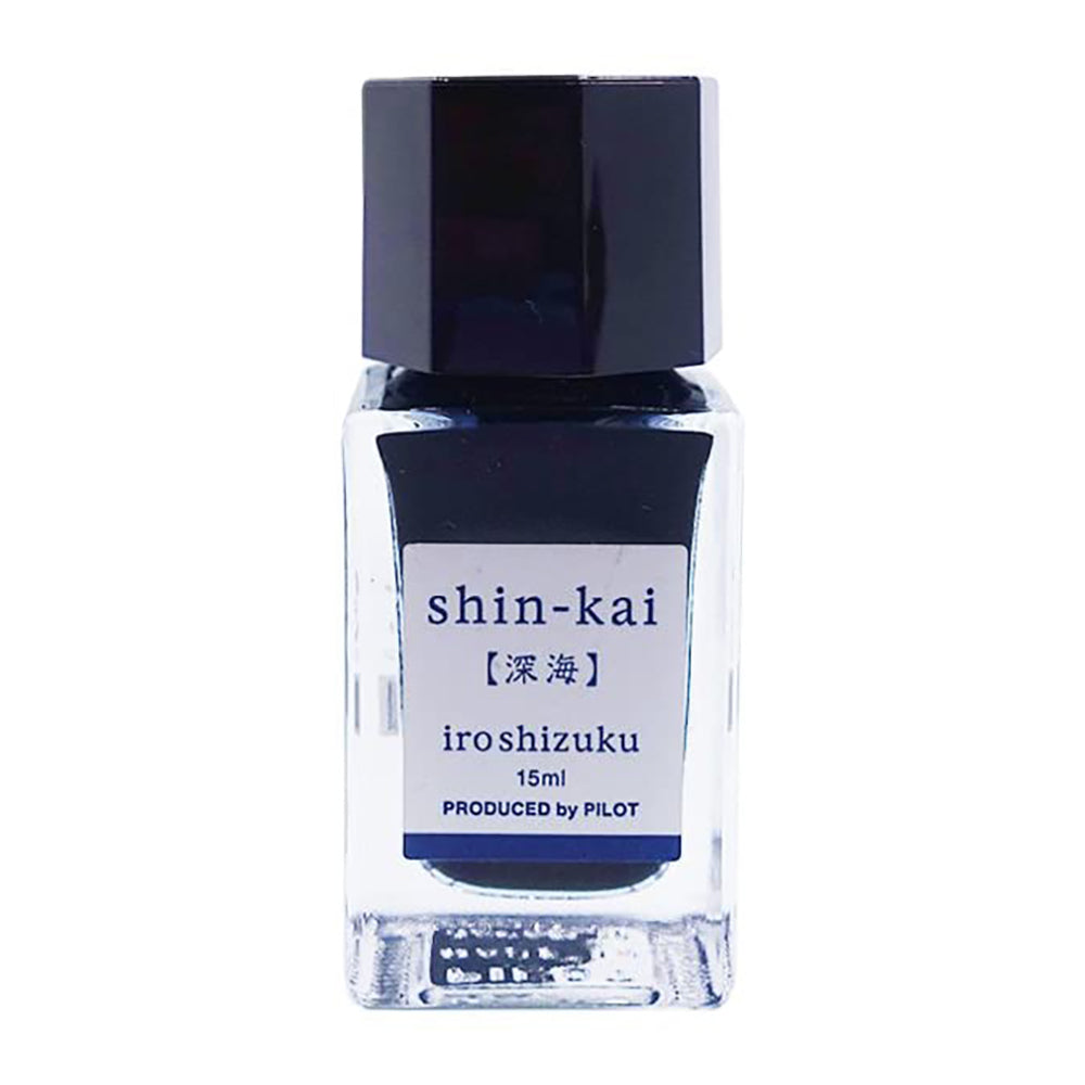 PILOT Iroshizuku Fountain Pen Ink Mini 15ml Shin-kai