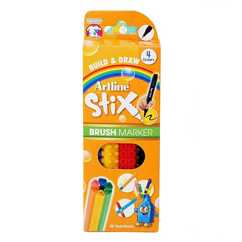 ARTLINE Stix Colouring Marker 4 Col Set
