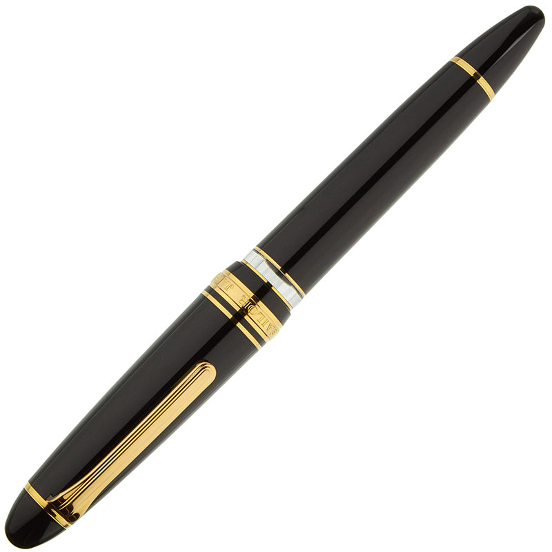 SAILOR 1911 Realo Fountain Pen-Medium Black-Gold Accent