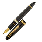 SAILOR 1911 Realo Fountain Pen-Medium Black-Gold Accent