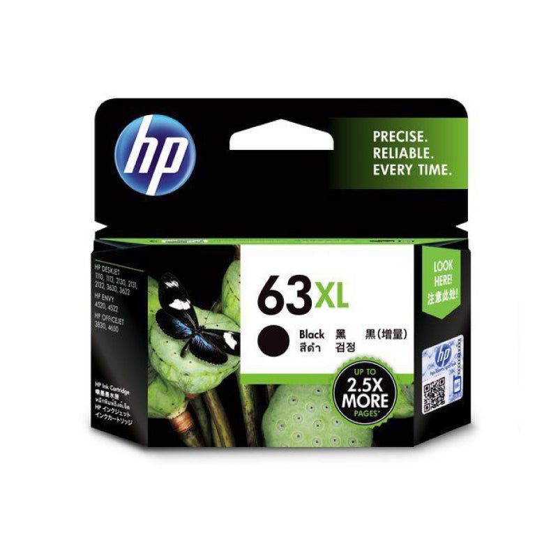 HP Ink Cartridge 63XL Black Default Title
