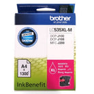 BROTHER Ink Cartridge LC-535XL Magenta