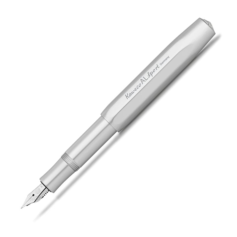 KAWECO AL Sport Fountain Pen-Extra Fine 0.5mm Silver Default Title