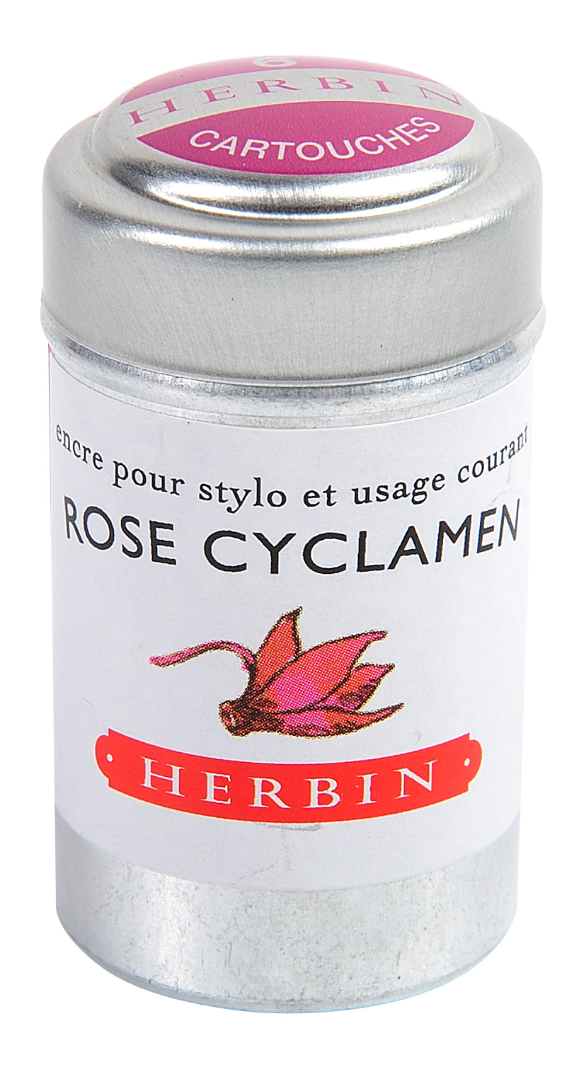 JACQUES HERBIN La Perle des Encres Ink Cartridges 6s Rose Cyclamen Default Title