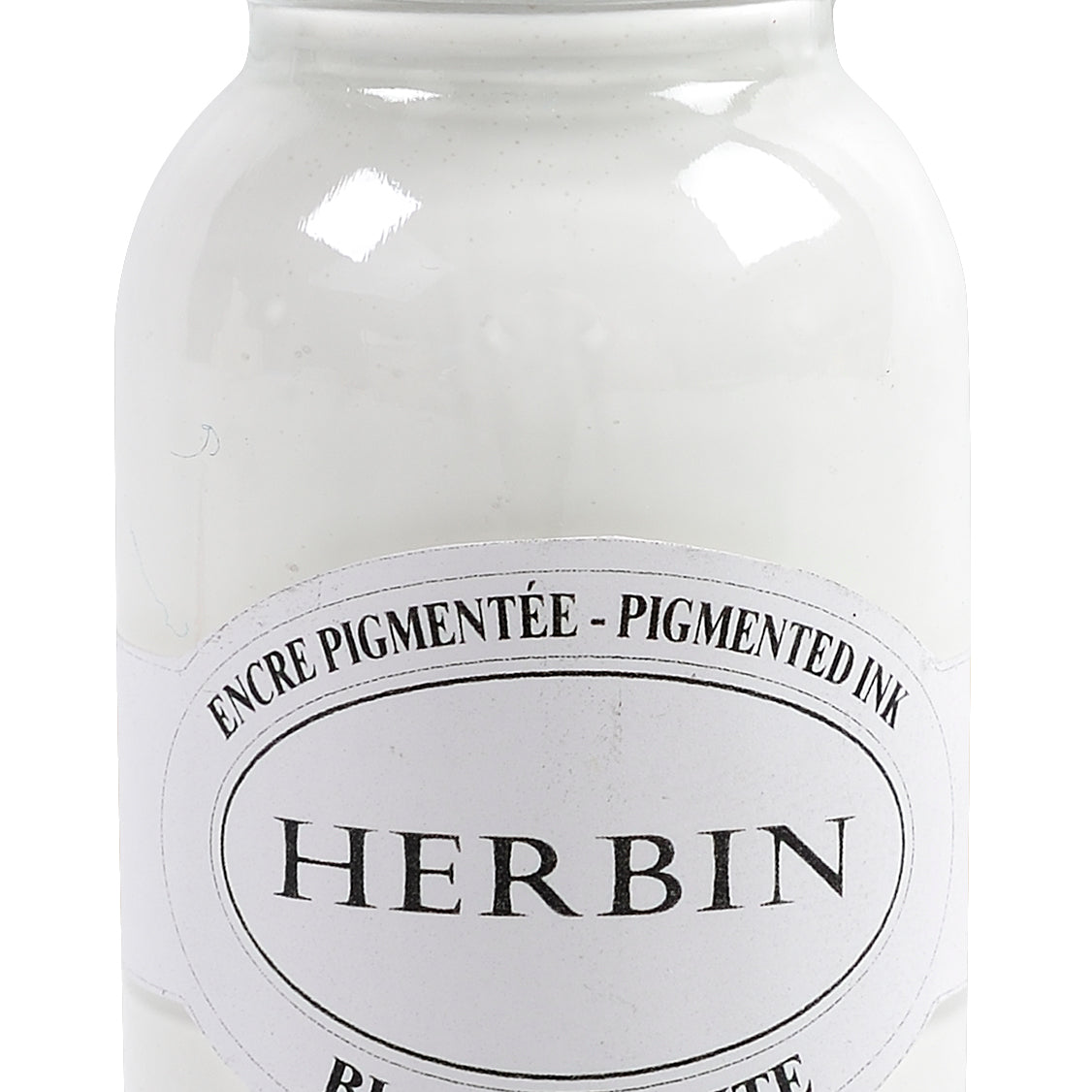 J.HERBIN Pigmented Ink 15ml White Default Title