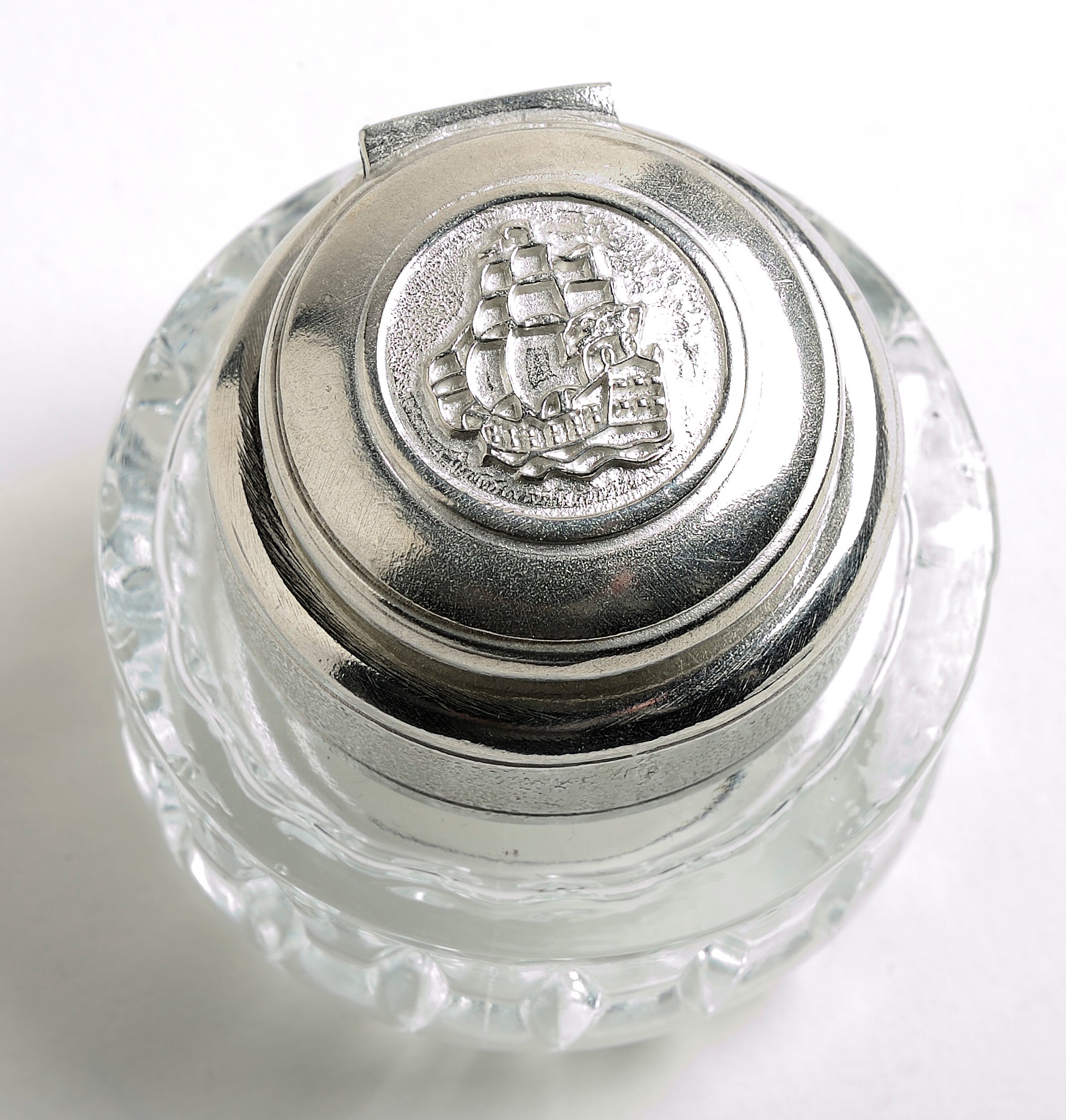 J.HERBIN Ink Pot Faceted Crystal w/J.HERBIN logo Default Title