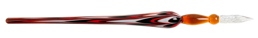 J.HERBIN Marbleized Glass Pen 20cm Amber Default Title