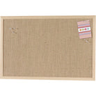 NAGA Hessian Board 60x40cm Wooden Frame