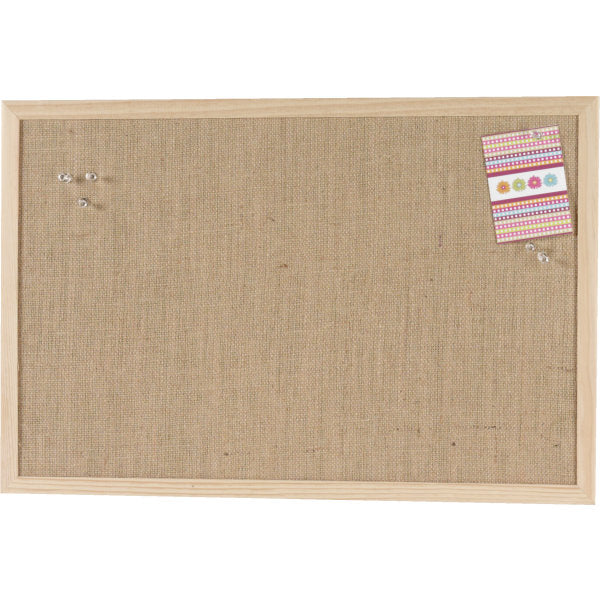 NAGA Hessian Board 60x40cm Wooden Frame