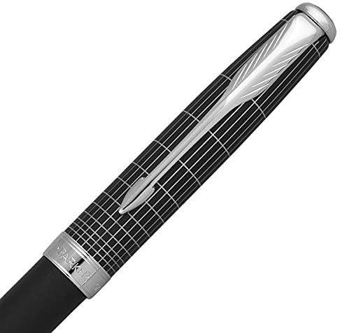 PARKER Sonnet Contort Black Cisele Ball Pen
