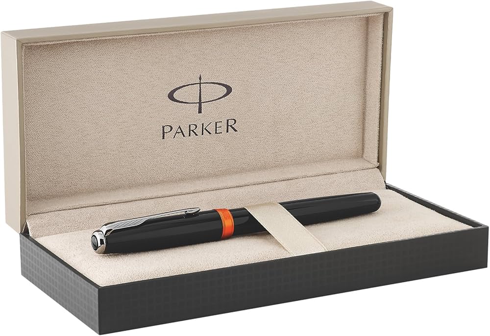 PARKER Sonnet Subtle Big Red with Chrome Trim Fountain Pen-Medium