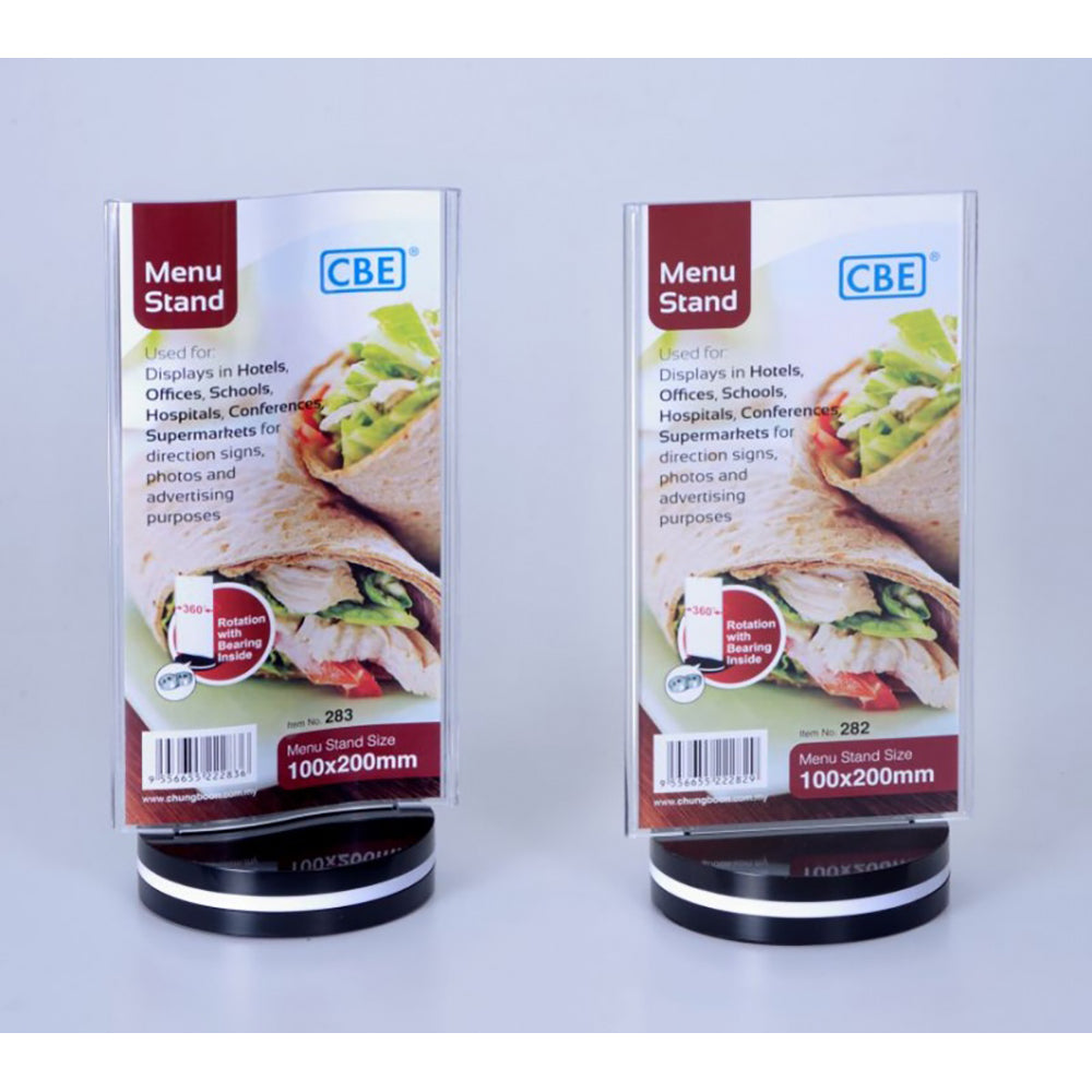 CBE Menu Stand 282 Flat Rotating