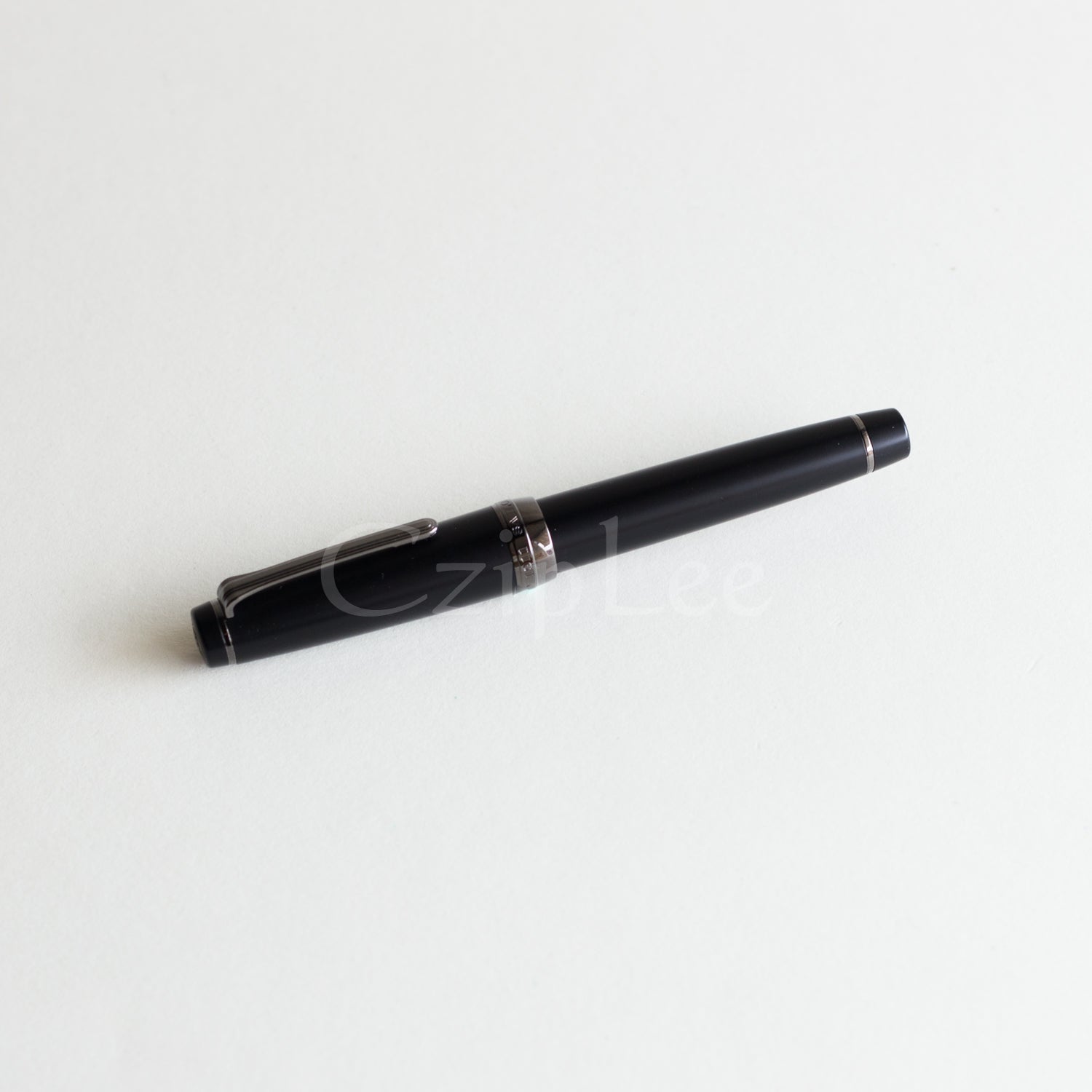 SAILOR Professional Gear Imperial Black Ion Fountain Pen-Medium
