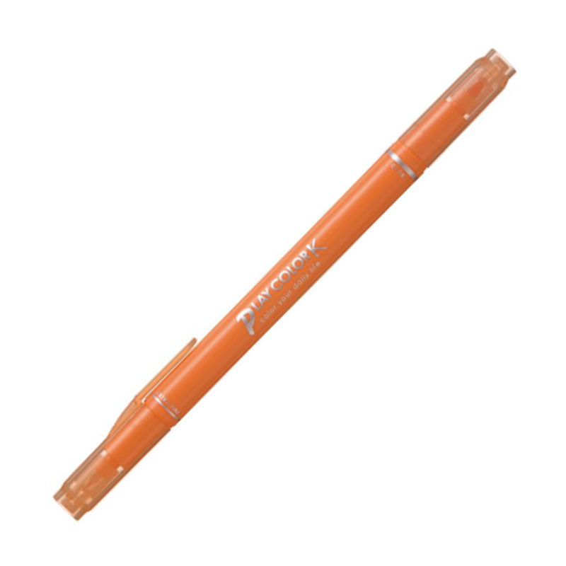 TOMBOW Play Color K Double Point Marking Pen 48 Honey Orange