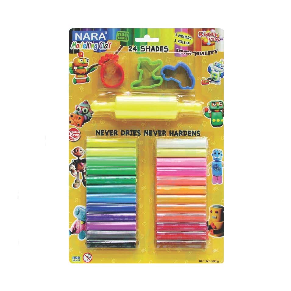 NARA Kiddy Clay ST-500-24 Set