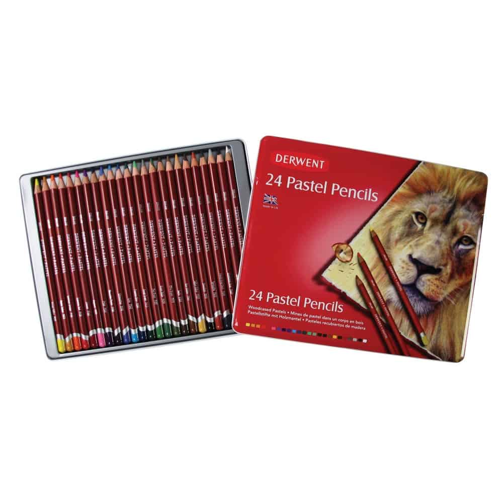 DERWENT Pastel Pencils 32992 Tin 24s Default Title