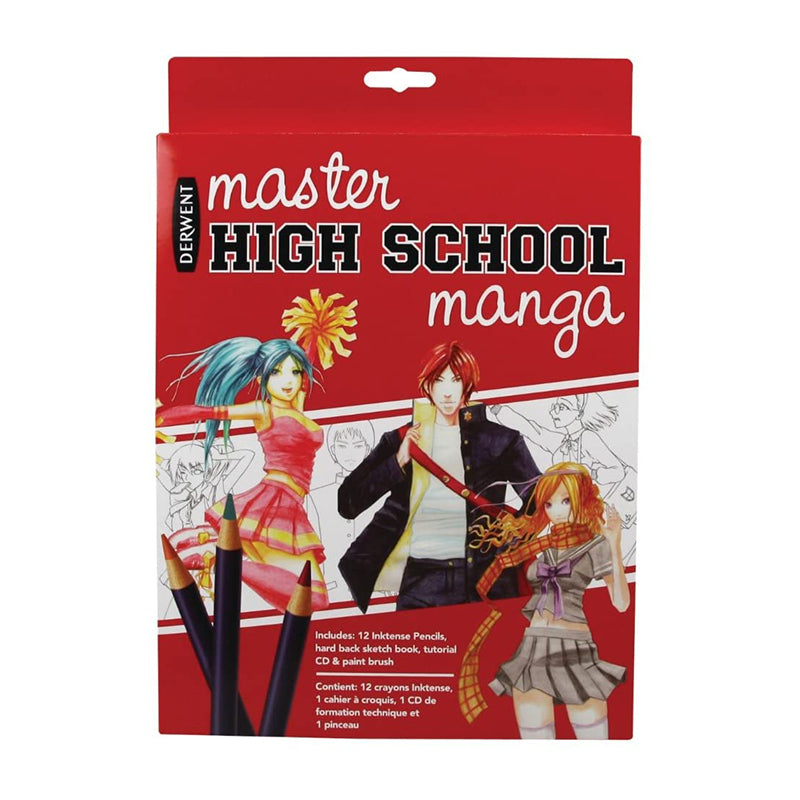 DERWENT Inktense 2300578 High School Manga Set A5 Default Title