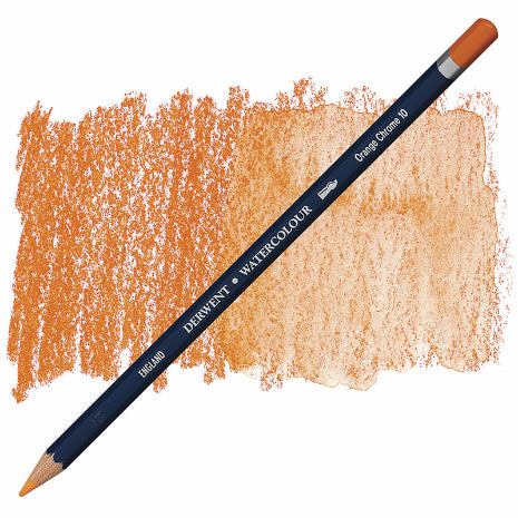 DERWENT Watercolour Pencils 10 Orange Chrome Default Title