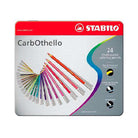 STABILO CarbOthello 1424 Metal Box of 24s