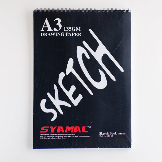 SYAMAL Sketch A3 Spiral 135g 50s