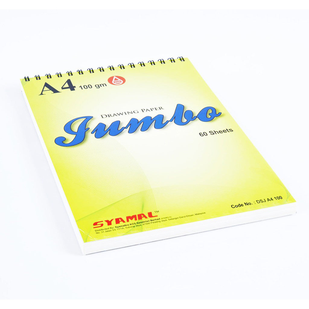SYAMAL Drawing Pad A2 100g 60s Jumbo Blue