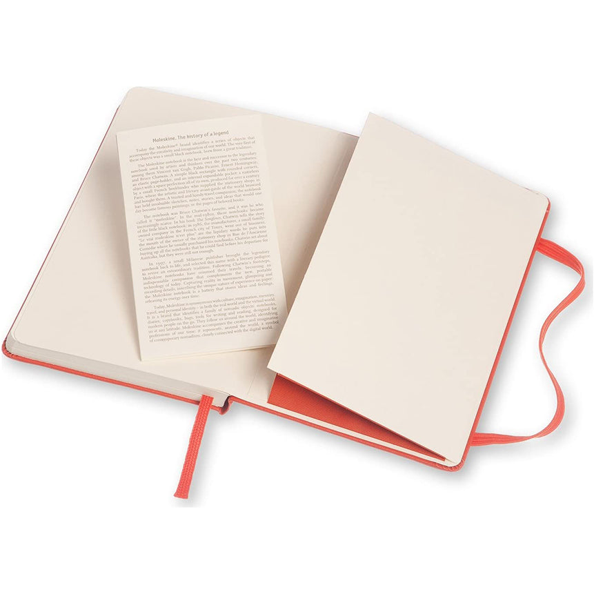 MOLESKINE Classic P Plain Hard Coral Orange