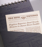 FIELD NOTES QE The Byline Edition 3.75X8" Ruled Default Title
