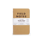 FIELD NOTES Original Kraft Graph 3-Pack Default Title