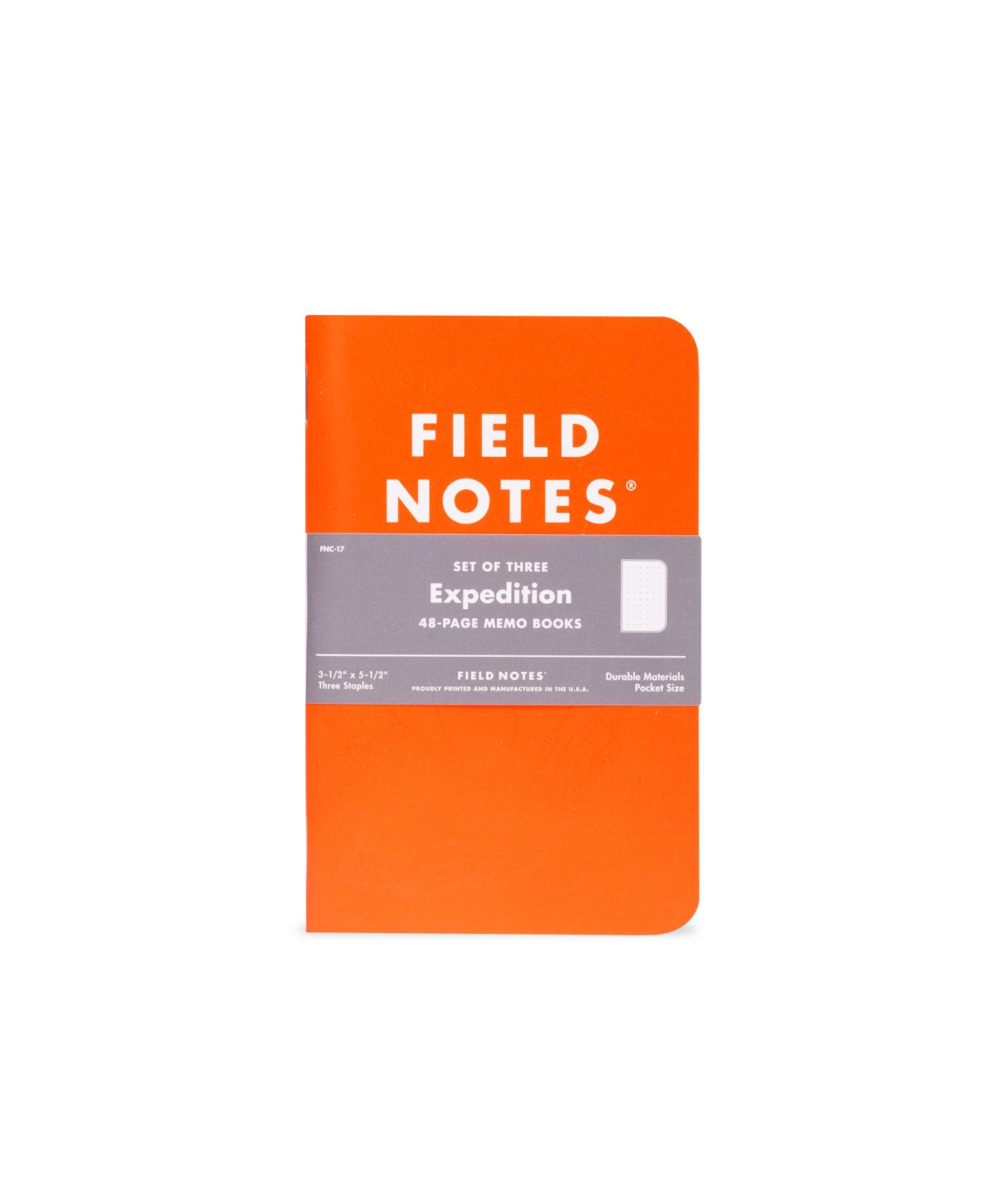 FIELD NOTES QE Expedition Dot-Graph 3Pack Default Title