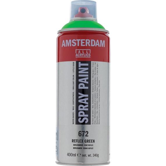 TALENS Amsterdam Spray Paint 400ml 672 Reflex Gree