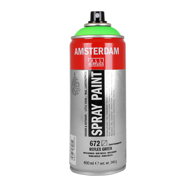 TALENS Amsterdam Spray Paint 400ml 672 Reflex Gree