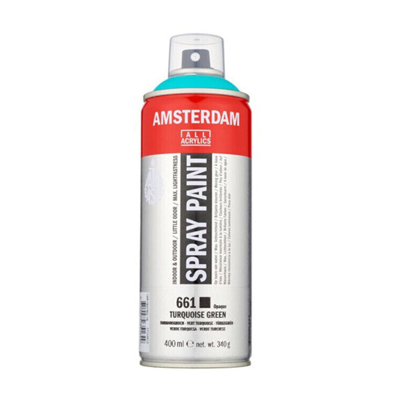 TALENS Amsterdam Spray Paint 400ml 661 Turquoise G