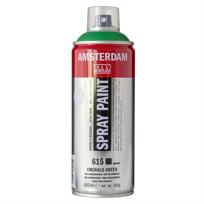 TALENS Amsterdam Spray Paint 400ml 615 Emerald Gre